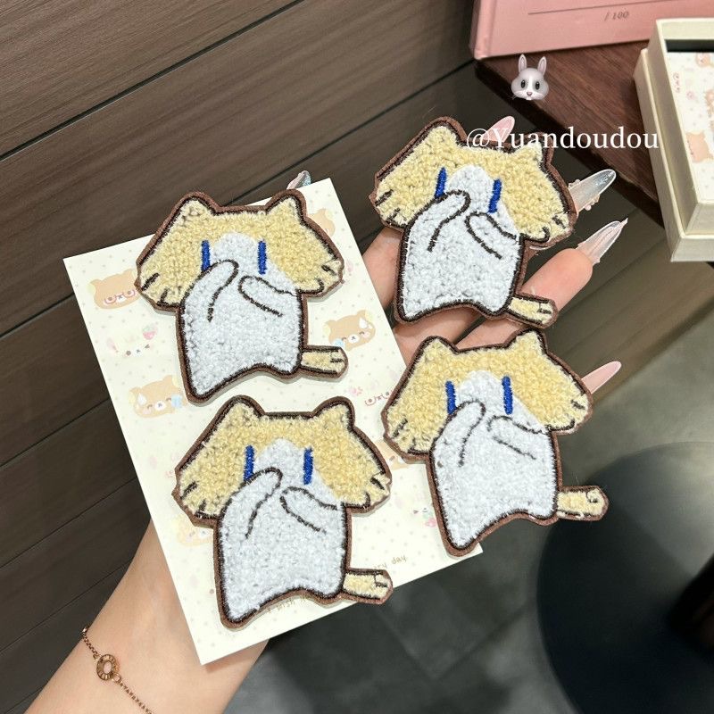 Fun and Quirky Monthly Salary-Themed Magic Stickers, Cute Cartoon Expression Packs, Hair Clips for Girls, Seamless Bangs Stickers, and Organizing Tools