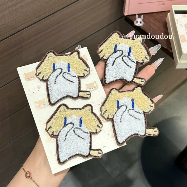 Fun and Quirky Monthly Salary-Themed Magic Stickers, Cute Cartoon Expression Packs, Hair Clips for Girls, Seamless Bangs Stickers, and Organizing Tools