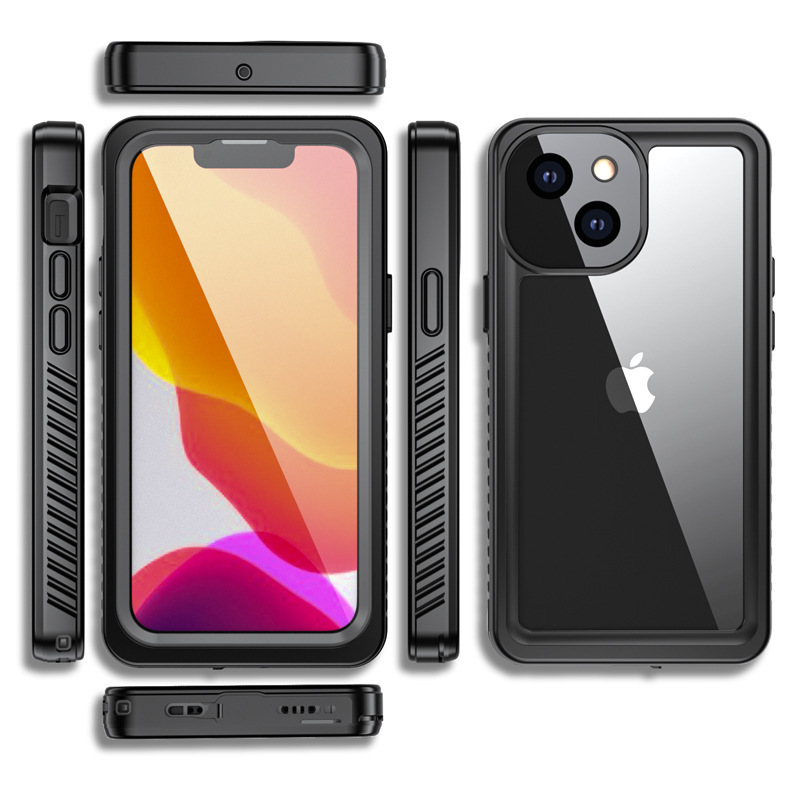 iPhone13mini用防水ケース、プロ仕様の水泳・ダイビング用保護ケース、耐衝撃|undefined