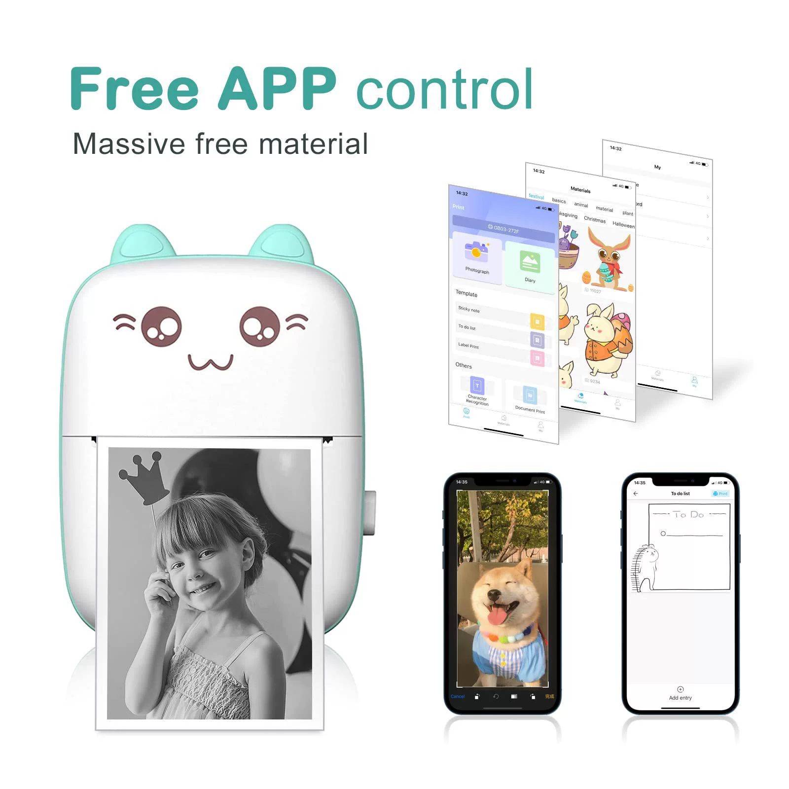 Handheld printer for elementary school students, (Cross-border trading)