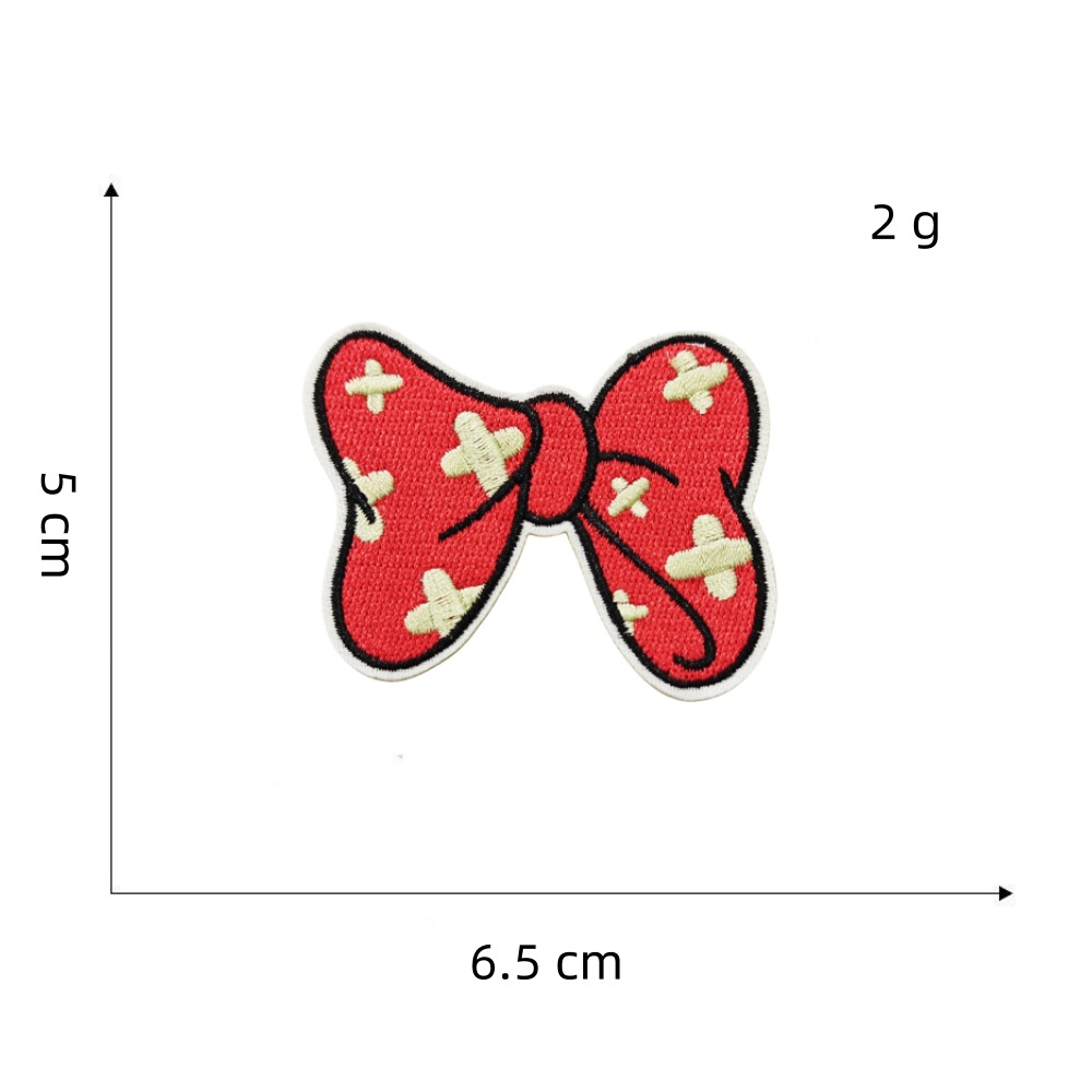 红色系列布贴10#