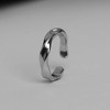 Tide, wavy ring for beloved suitable for men and women, simple and elegant design