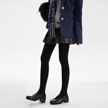 80D天鹅绒加长丝袜光腿神器连裤袜春秋薄款夏季哑光灰色打底裤女