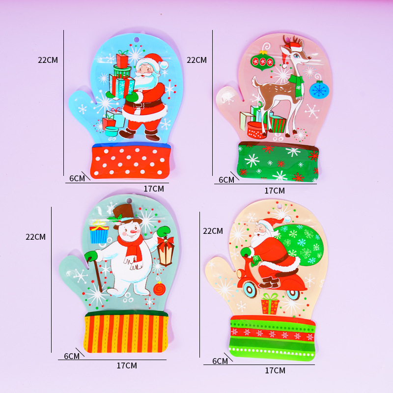 2026 nuevas bolsas de regalo de calcetines de Navidad embalaje de dulces autosuficientes bolsas de regalos de vacaciones creativas bolsas de aperitivos
