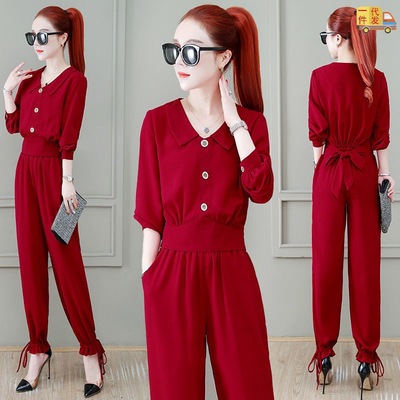 Autumn Western style Small Height suit Women's wear 2022 Autumn new pattern fashion leisure time By age