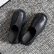 һ�����l�¿�ȫ�^��ţƤ���^����Ь������6cm�߶˟o���Ƥ��Ь