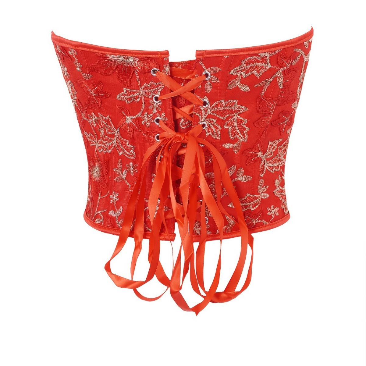 Europa y los Estados Unidos bordado cinturón sin cinturón de hombro delantero abrazón chaqueta trasera lazos belleza de la espalda delgada cintura abierta pechos vestidos