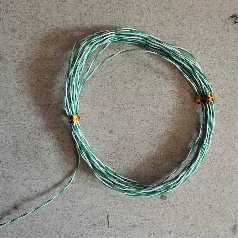 В наличии тефлон K-типа термопары провод 2*0,3 мульти-Спецификация в запасе температурная линия производителей оптовой