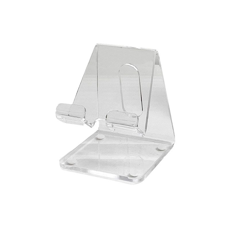 Soporte de teléfono móvil transparente acrílico simple estilo ins escritorio creativo tableta soporte grueso portátil multifuncional