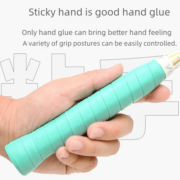 Pu7C Coated Dry Anti-Slip Badminton Racket Tennis Racket Fishing Rod Hand Glue Sweat-Absorbent Band Grip Band Absorbs Water