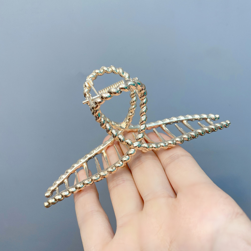 Korea Geometric Large Alloy Hair Clip display picture 16