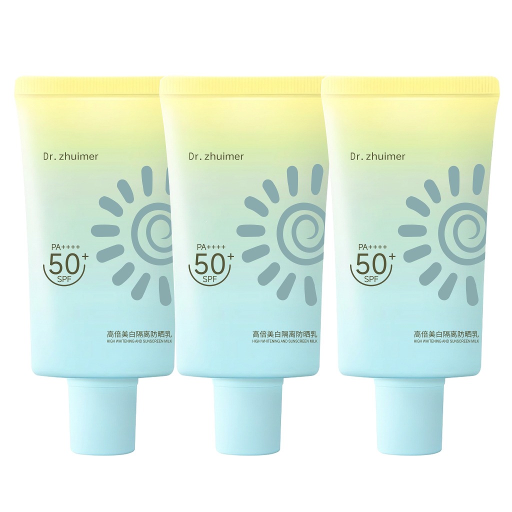 Protector solar para mujeres, 50 veces anti-UV, refrescante, hidratante, aislante, 3 - en - 1 protector solar para blanquear la cara y el cuerpo.