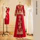 Xiuhe Clothing 2025 New Bride Women's Chinese Style Dress Wedding Dress Wedding Shop Same Style plus size Show Kimono