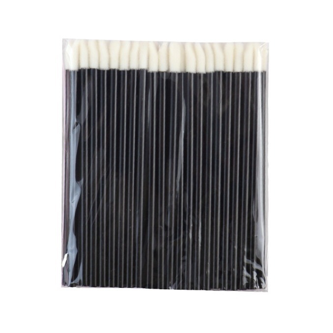 Cepillo labial hueco desechable, cepillo de esmalte labial portátil, fabricante al por mayor