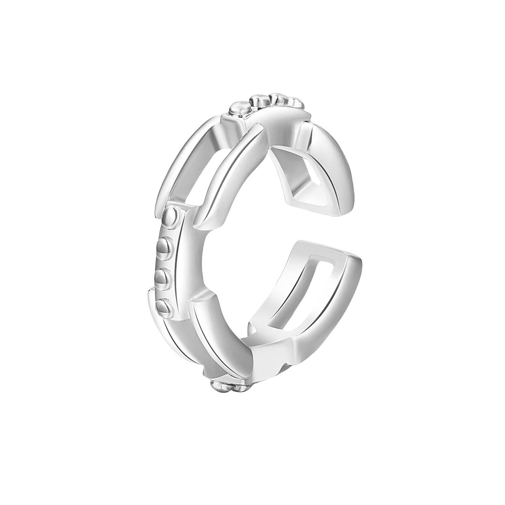 Oredos para damas creativas europeas y americanas Pendientes enrollados en espiral de cartílago no poroso Pendientes de clip de oreja de aleación ajustable para mujer