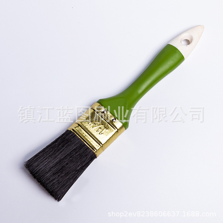 high quality foreign trade plastic handle brush paint brush manufacturers straight hair Zhenjiang paint brush high quality foreign trade plastic handle brush paint brush manufacturers straight hair Zhenjiang paint brush