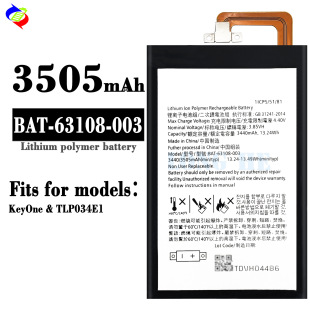 Suitable for Blackberry Keyone Mobile Phone Battery Bat-63108-003 Electric Board 3505Mah Factory Wholesale Export