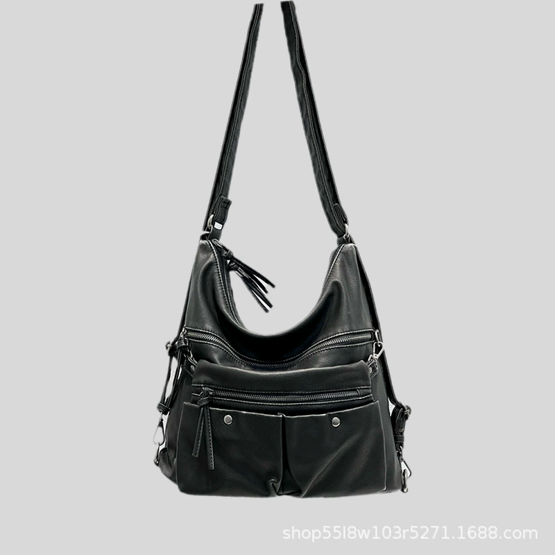 (Cross-border trading), retro capacious bag, Amazon, worn on the shoulder