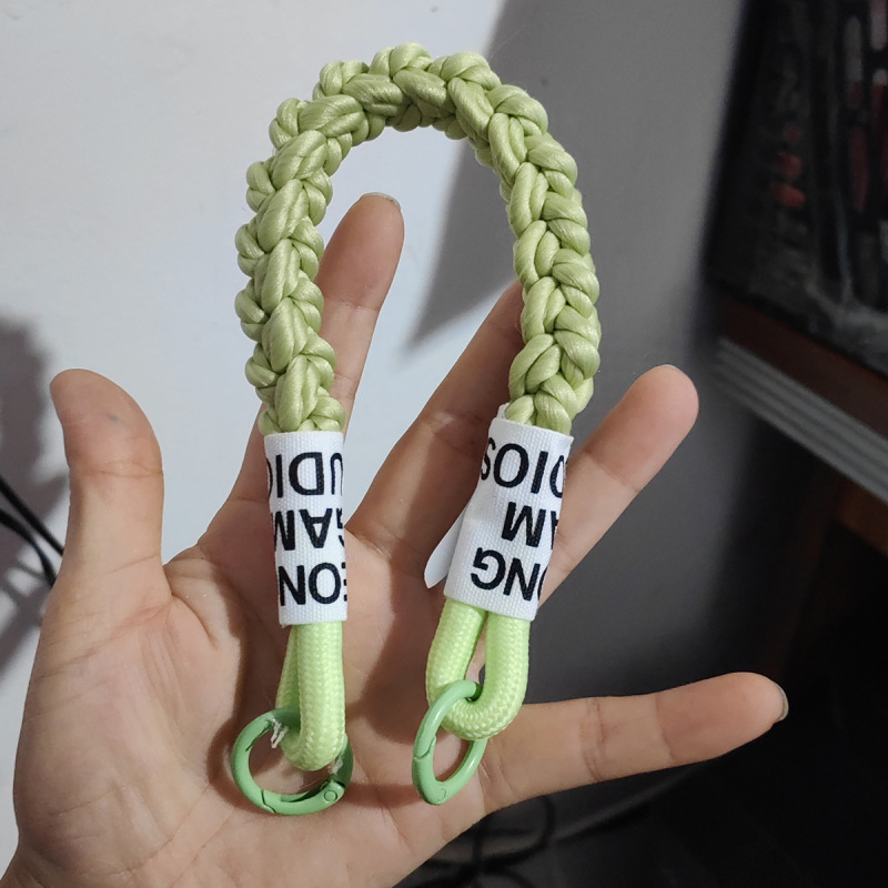 新しいしっかりとしたハイエンドの携帯電話ストラップ携帯電話バッグストラップ屋外紛失防止リストペンダント織ロープバッグロープ|undefined