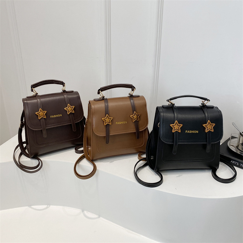 2024 otoño y invierno tendencia de nicho nuevo tipo de mochila de hombro para mujeres moda casual versátil mochila de viaje casual