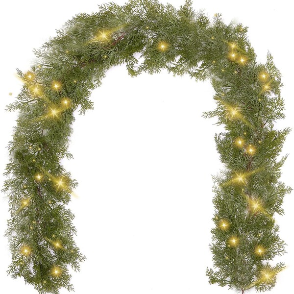 Cross -border Christmas PE Leaf Crystal Christmas Teng Simulation…