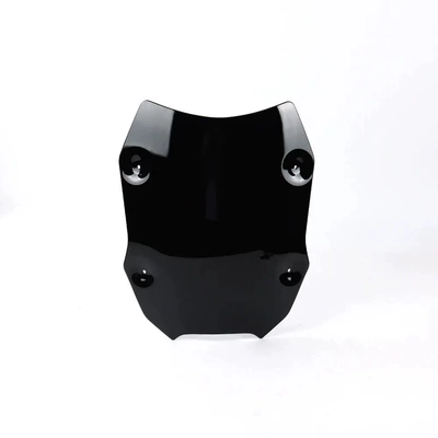 Suitable for Yamaha Racer 9/Gt/Gt+Y-Amt Accessories Windshield Front Windshield Sun Visor 2025 (Motorcycle front windshield) - black