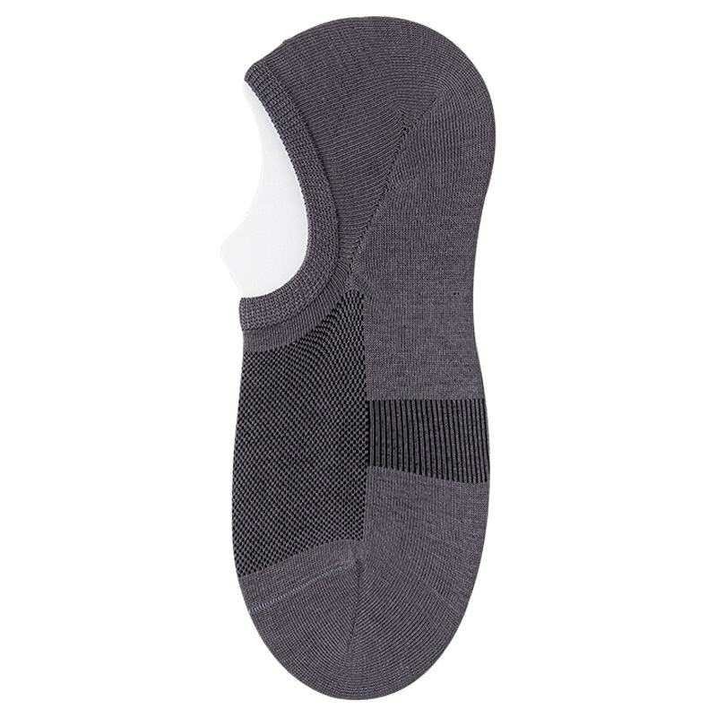 Calcetines Calcetines de algodón para hombre de verano, desodorante y absorbente de sudor, calcetines invisibles de corte bajo de verano, calcetines de barco transpirables de malla