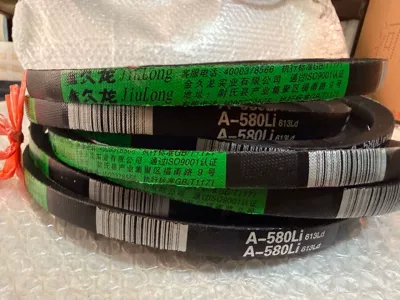 Avtomobil ötürücü kəmərləri Transmission Belt A450-A1250 Rubber Double-Layer - a580