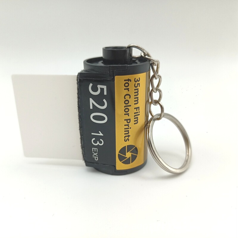 Sublimation Memory Time Film Album Keychain Creative Valentine's Day Birthday Gift for Boyfriend and Girlfriend