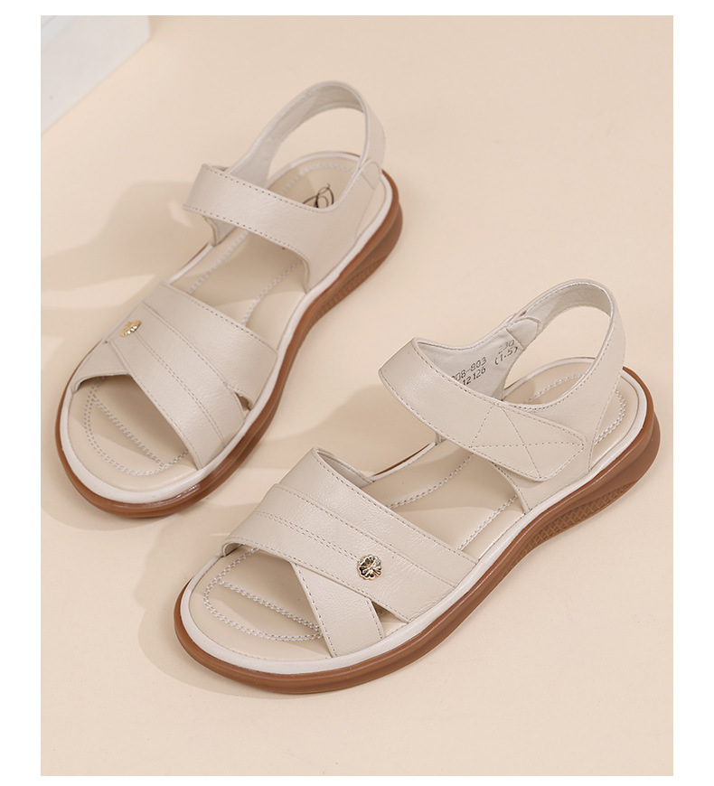 C4497 1220K GIÀY DÉP SANDAL NỮ RUITDT BIG SIZE NGOẠI CỠ ĐẾ MỀM MÙA HÈ TRUNG NIÊN MA SÁT CHỐNG TRƯỢT GIÀY DÉP NỮ DA BÒ G04 SẢN PHẨM MỚI