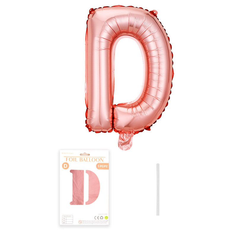 Tarjeta de papel independiente con letras de 32 pulgadas, embalaje fino, embalaje de globos de papel de aluminio, versión estadounidense, película de aluminio delgada, globo flotante al por mayor image 34
