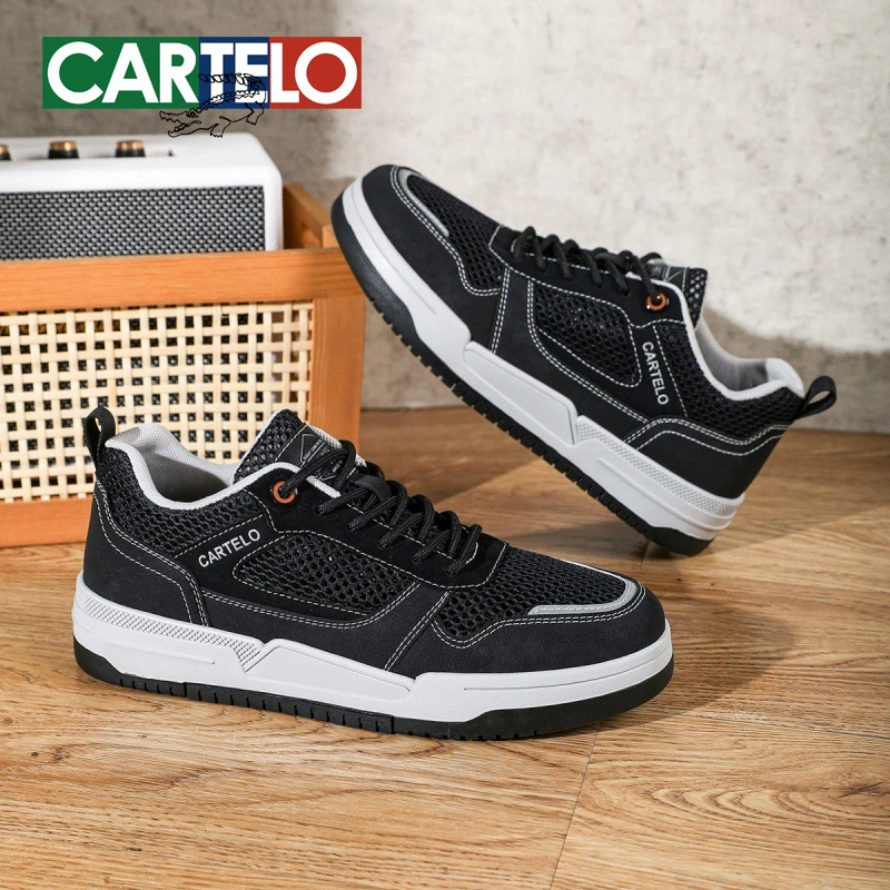 Katile крокодил мужская обувь 2025 лето новая корейская версия дикопоя полые повседневные кроссовки