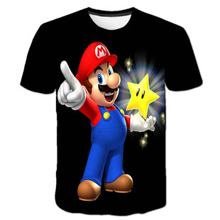 ���uͨ Mario �R��W �Α���߅3D���aӡ�� ��ͯ����Ů��ͨT��