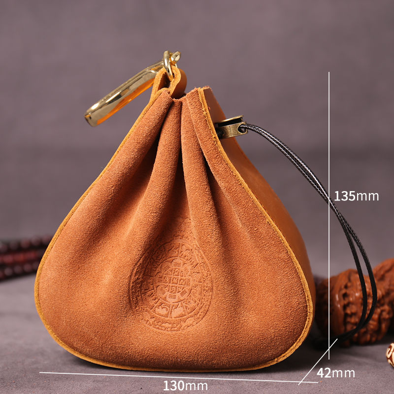 브라운 18/후크형 핸들바백~~