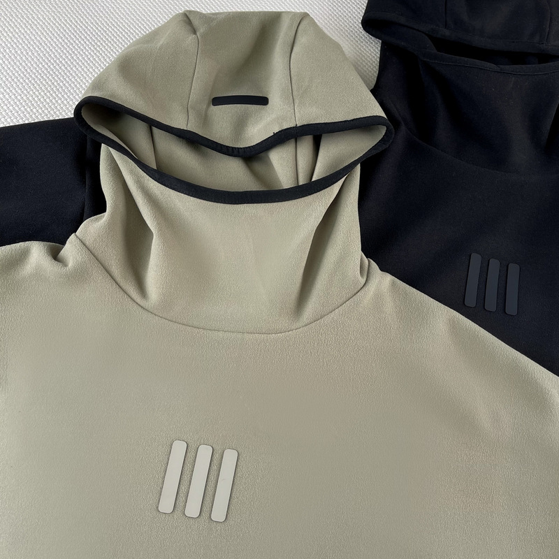 New Sweatshirt Fog Main Line Joint Three-Stripe Hooded Youthful High Street Loose Casual High Quality Versatile Hoodie New Sweatshirt Fog Main Line Joint Three-Stripe Hooded Youthful High Street Loose Casual High Quality Versatile Hoodie
