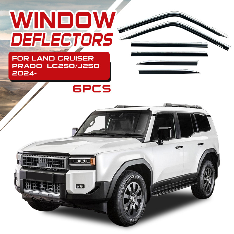Aplicable a Prado Sands Land Cruiser Prado Lc250 Window Deflectors