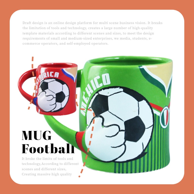2025 Usa-Mexico World Cup National Team Logo Mug Ceramic Cup Usa-Canada-Mexico World Cup Merchandise
