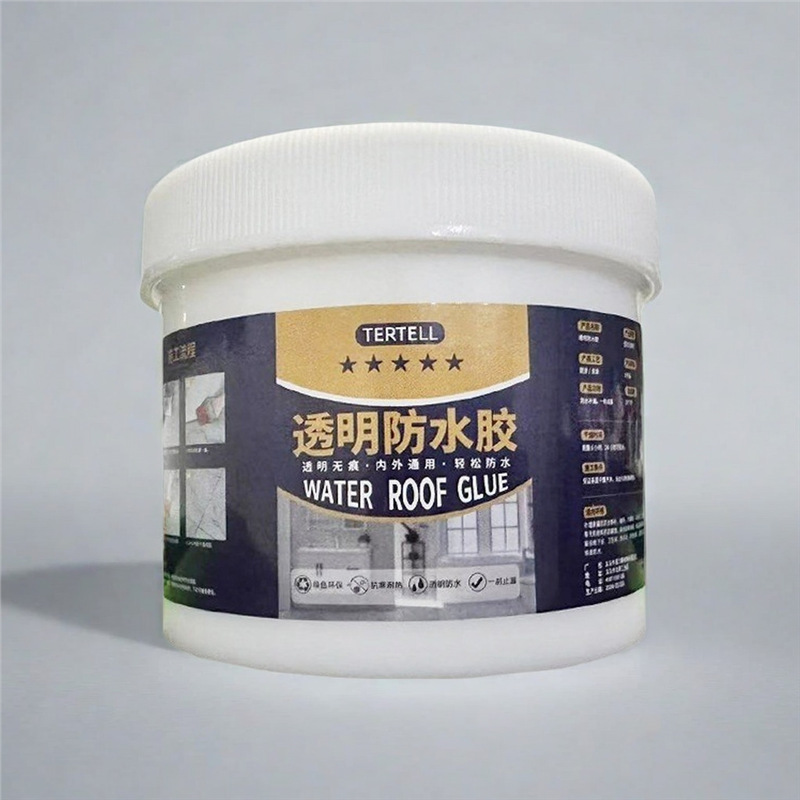 透明防水胶卫生间漏水免砸砖涂胶屋顶防漏防水剂防水涂料工厂