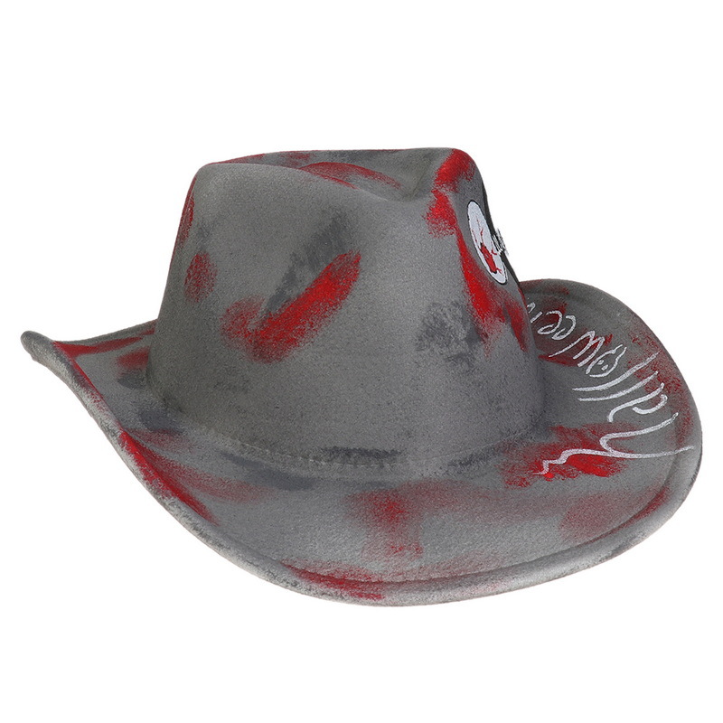 Halloween Party Bunte Ball Leistung Hut Geist Festival Requisiten Cowboy Schneemann Muster_voghion.com
