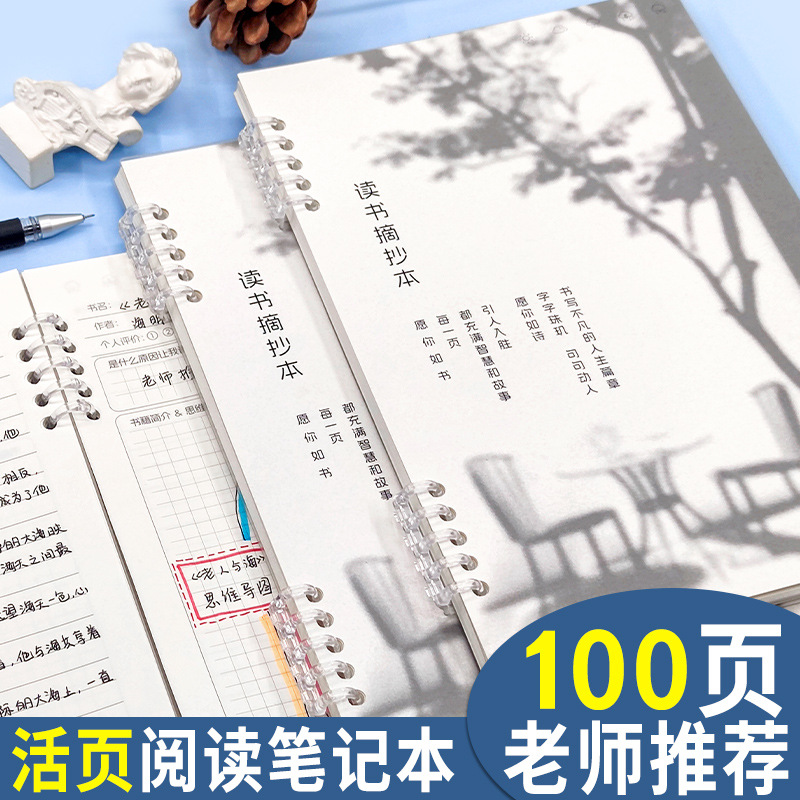 Reading notebook