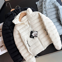 云感泡芙排骨羽绒服！高端三星90白鸭绒防水连帽羽绒服加厚外套女