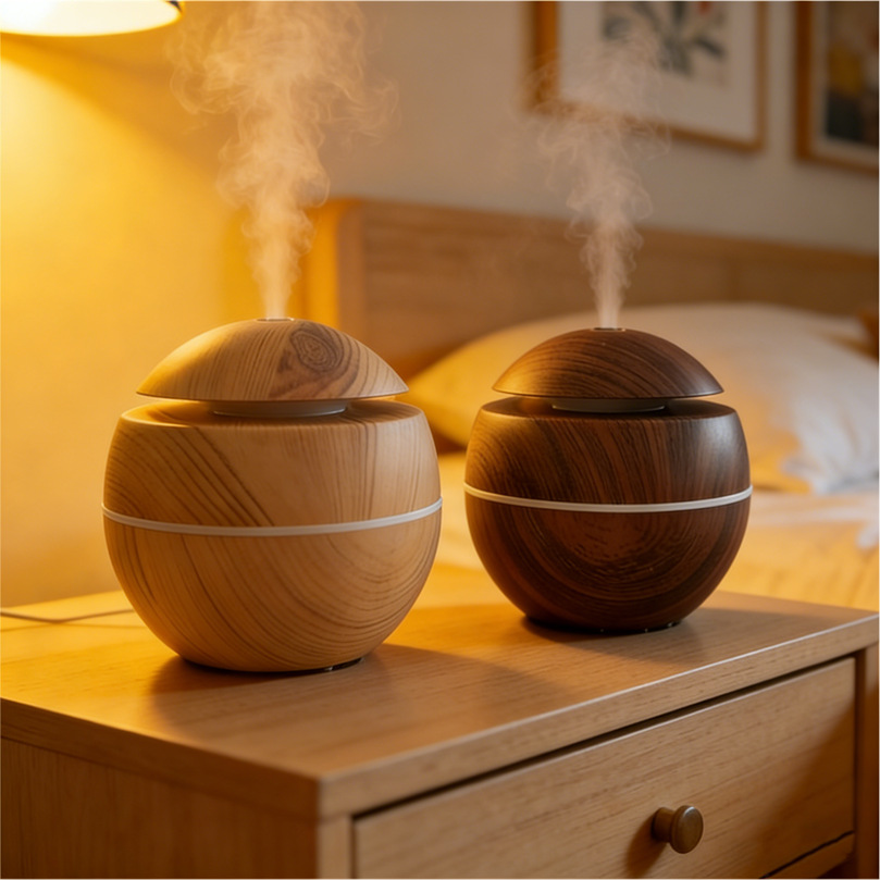 Jarrón de hongos humidificador USB Mini pequeño hogar dormitorio Oficina aire hidratante Mute Escritorio