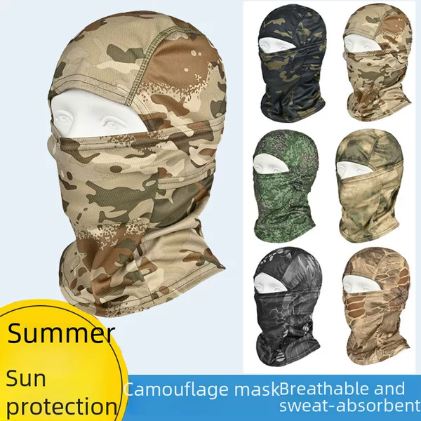 Motorcycle Hood, Outdoor Riding Mask, Sun Protection Neck Cover, Balaclava, Ski Face Mask