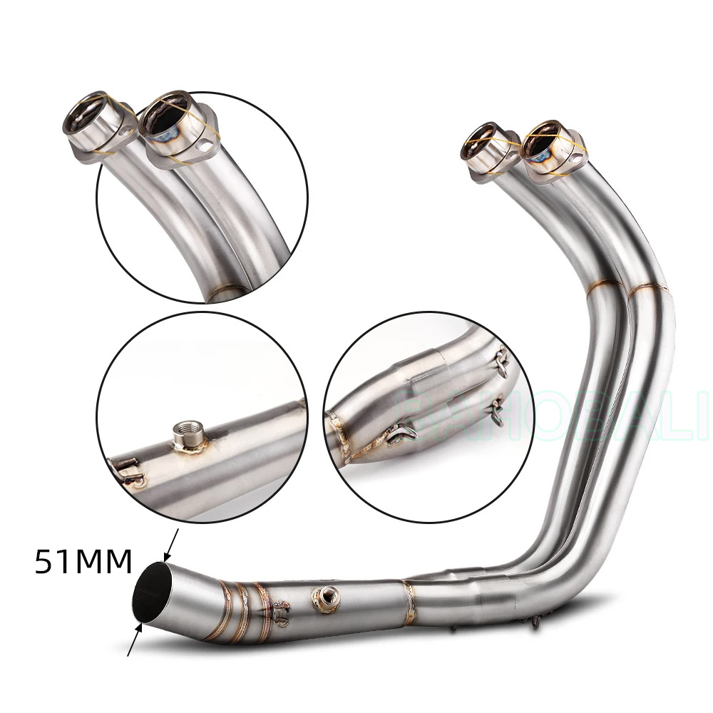 Suitable for Yamaha MT07 FZ07 R7 motorcycle modified exhaust pipe Yoshimura exhaust pipe complete system