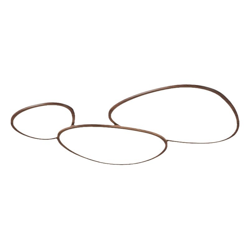 lámpara de techo del dormitorio de estilo antiguo nuevo estilo simple estudio nuevo estilo chino retro ultra delgado protección de ojos dormitorio principal lámpara de sala de estar