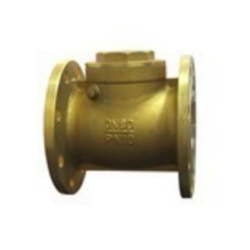 H44W-16T铜法兰止回阀