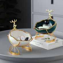 批发轻奢入户玄关放钥匙收纳摆件进门口鞋柜客厅家居装饰品置物架