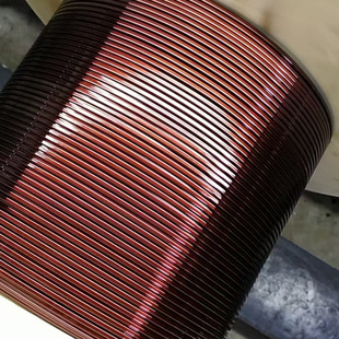 Enameled Flat Copper Wire Transformer Motor Accessories Enameled Flat Copper Wire Environmental Protection Enameled Wire High Temperature Resistant Grade 180