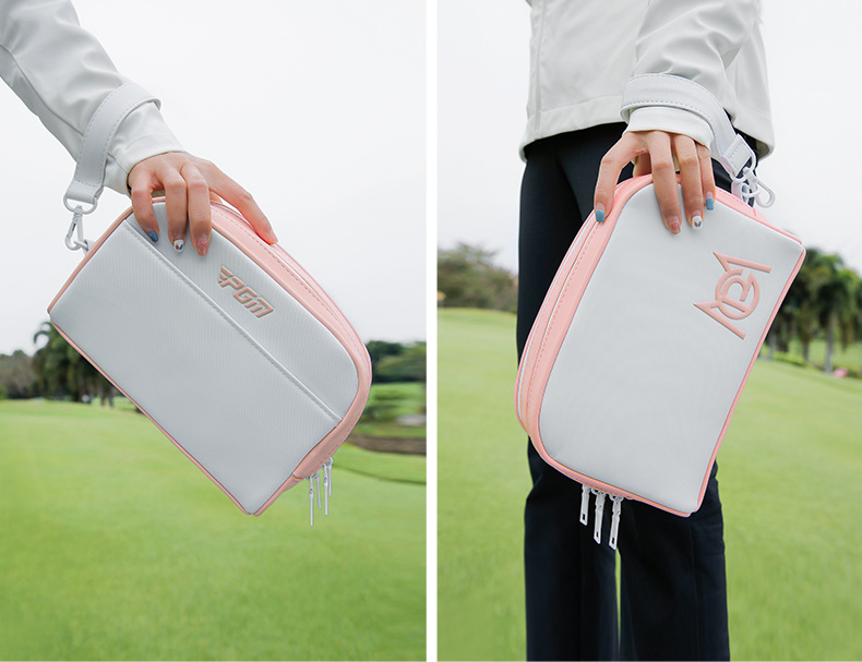 Túi đeo hông golf PGM chống nước, xách tay tiện lợi, 23x15x9 cm — SOB010-Đen (không thấm nước) chi tiết 17