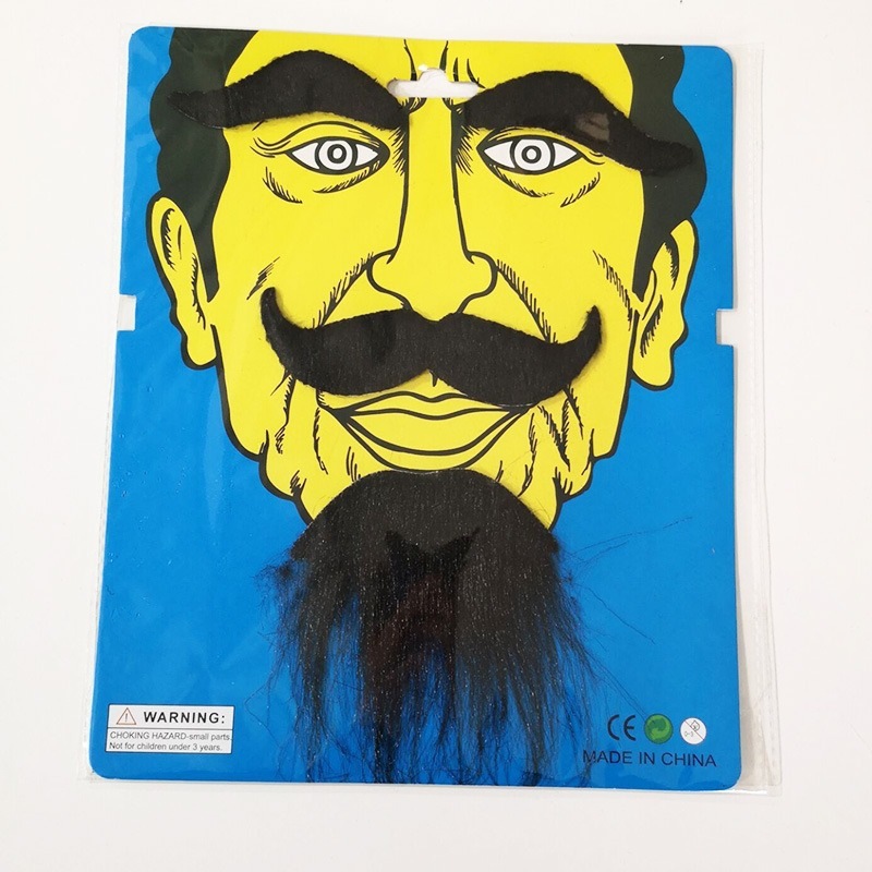 Barba de cejas de 4 piezas Black
